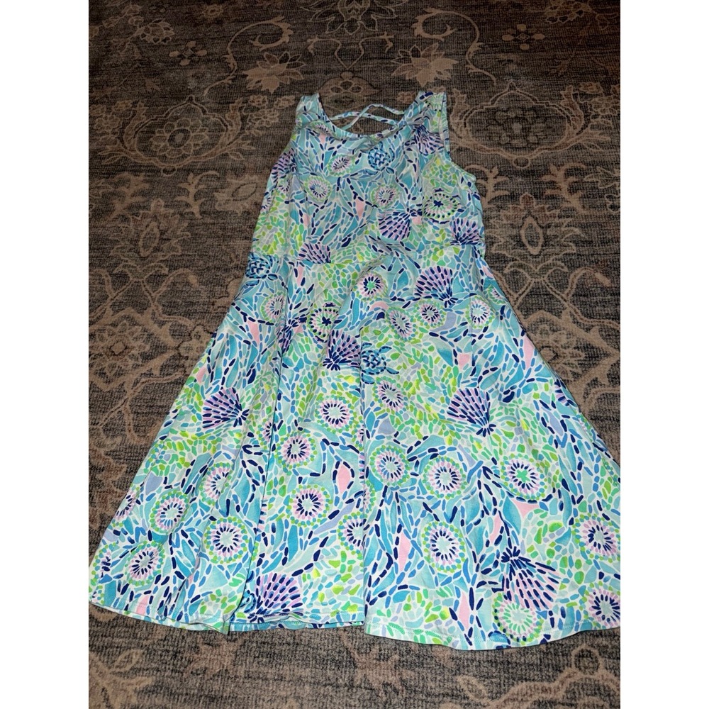 Lilly Pulitzer Girls Sugartown Dress Sleeveless